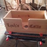 Customized cello stand