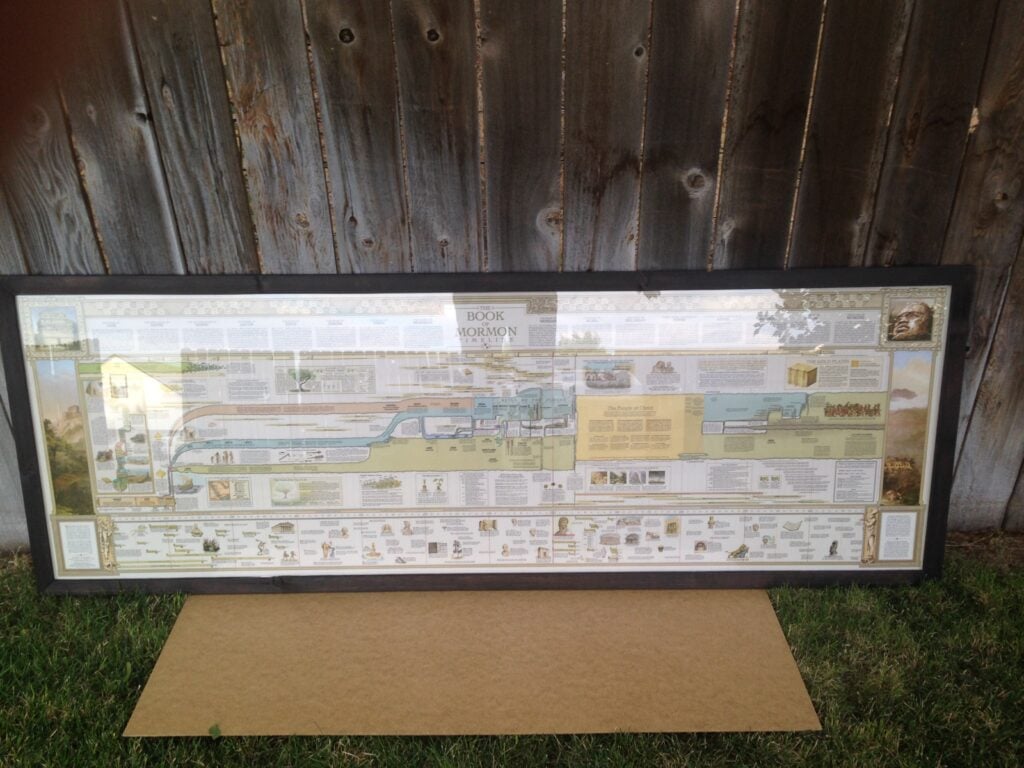 6' x 2' photo frame
