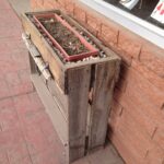Rustic flower / herb planter